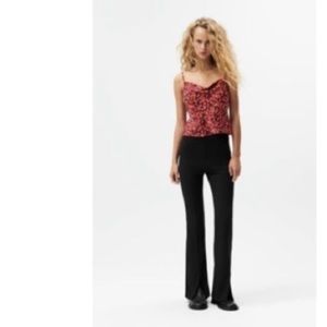 NWOT Zara floral satin cami